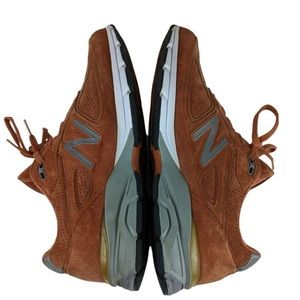 COPY - New Balance 990V4 Jupiter Burnt Orange Running Shoes Mens Size 12EEE Mad…